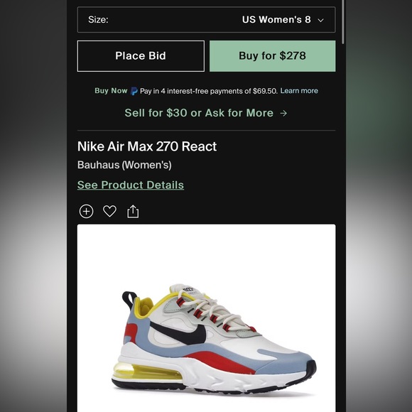 Nike Air270 React - Picture 3 of 10